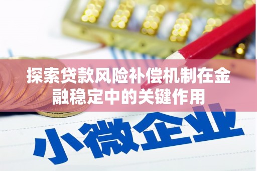 王益探索贷款风险补偿机制在金融稳定中的关键作用
