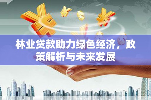 丽水林业贷款助力绿色经济，政策解析与未来发展