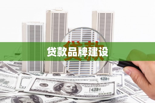 乌恰贷款品牌建设