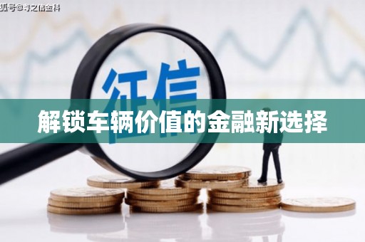 柳河解锁车辆价值的金融新选择