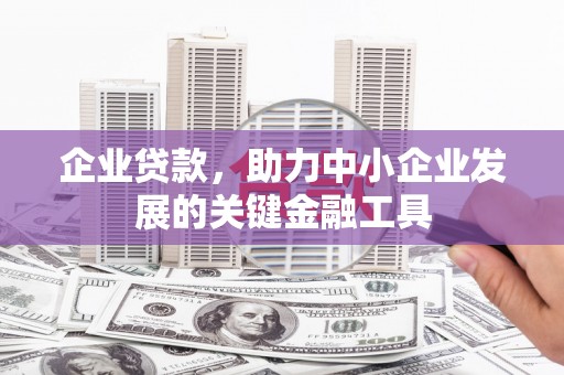 三沙企业贷款，助力中小企业发展的关键金融工具