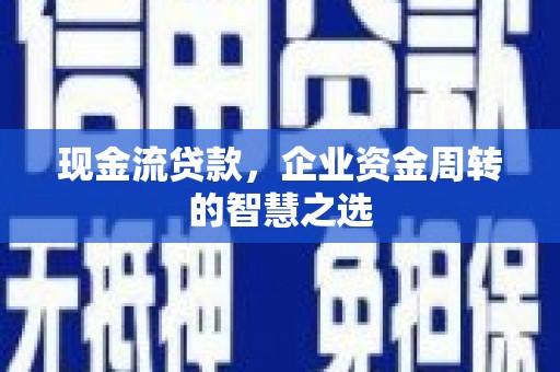 六合现金流贷款，企业资金周转的智慧之选