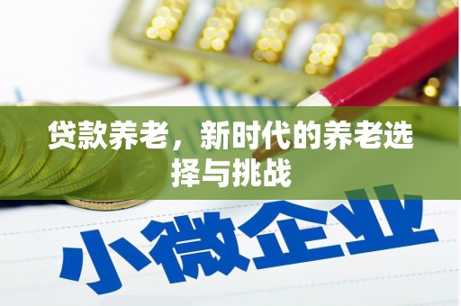 清丰贷款养老，新时代的养老选择与挑战