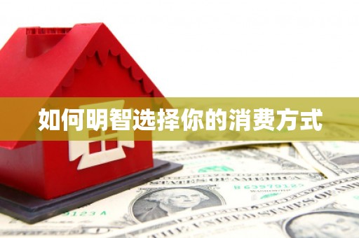 海城如何明智选择你的消费方式